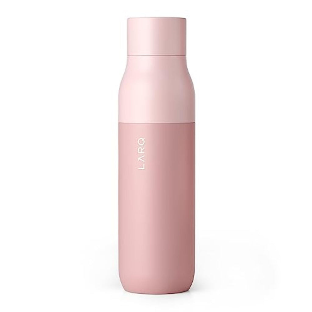 LARQ Bottle PureVis 17 oz - Self-Cleaning and Insulated Stainless Steel Water Bottle with UV Water Purifier and Award-winning Design | Reusable & Travel Friendly, Seaside Mint