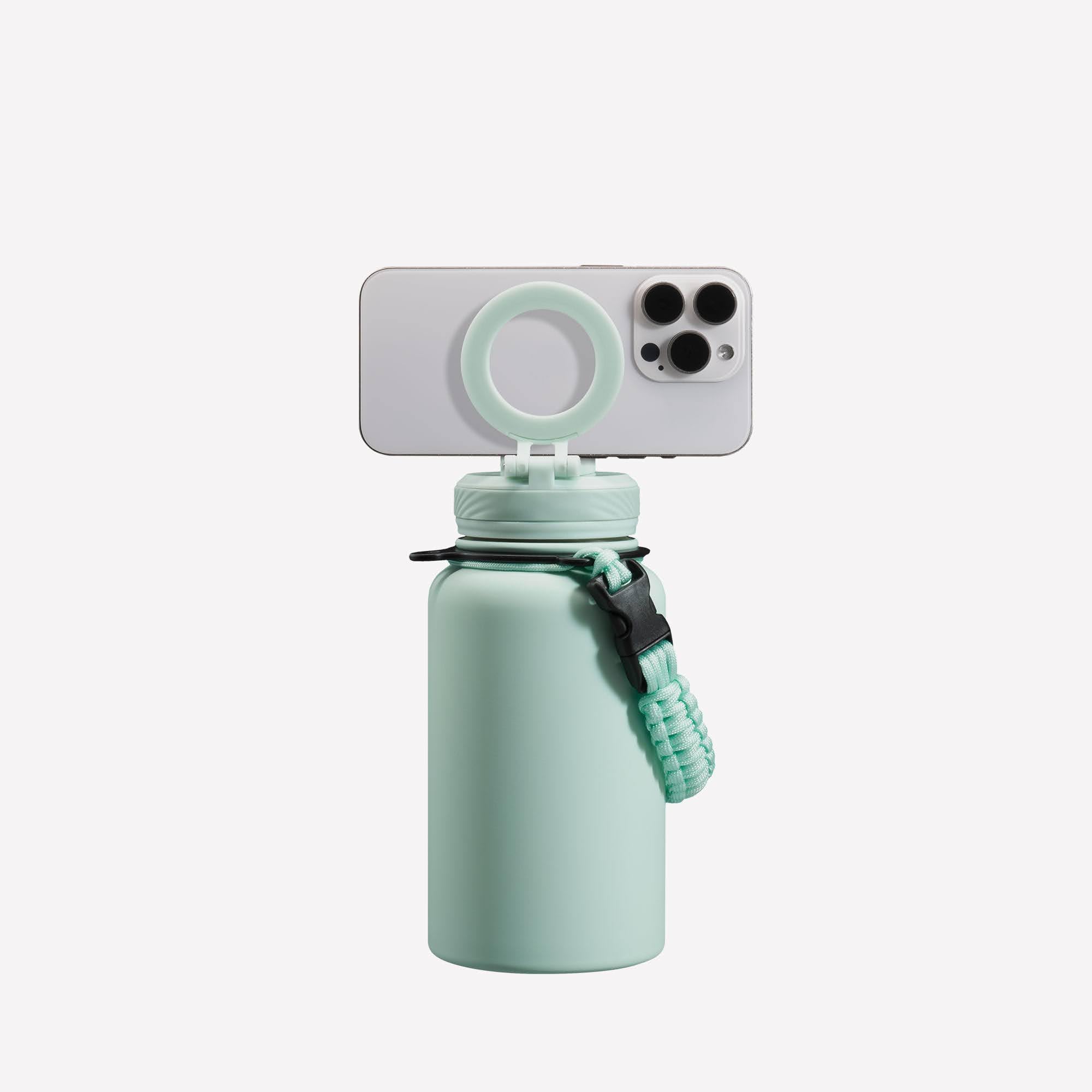 ZTAR Insulated Stainless Steel Water Bottle – Compatible with Magsafe usable as Tripod, Leak-Proof, Keeps Drinks cool or warm, For Travel, Gym, and Office, Ideal Gift for Women, Men & Kids, 22 oz