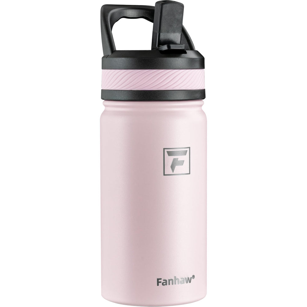 Fanhaw 18 Oz Kids Insulated Water Bottle with Straw Lid – Stainless Steel Double Wall Vacuum, Leak-Proof, BPA-Free Water Bottles for School Boys & Girls(Green Blue) | Kids, Double Wall Vacuum, Leak-Proof, BPA-Free, Water Bottles