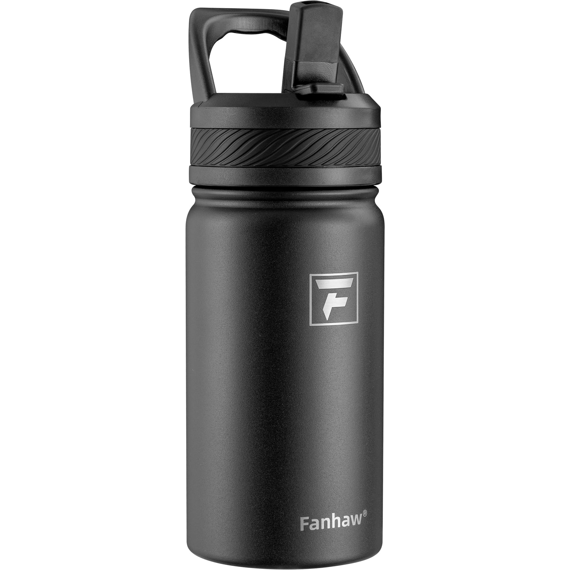 Fanhaw 18 Oz Kids Insulated Water Bottle with Straw Lid – Stainless Steel Double Wall Vacuum, Leak-Proof, BPA-Free Water Bottles for School Boys & Girls(Green Blue) | Kids, Double Wall Vacuum, Leak-Proof, BPA-Free, Water Bottles